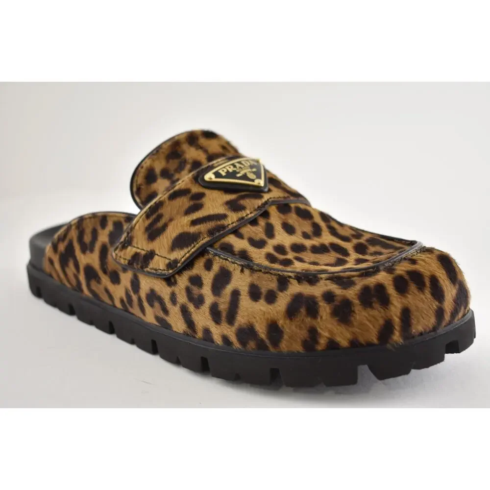 Prada leopard pony